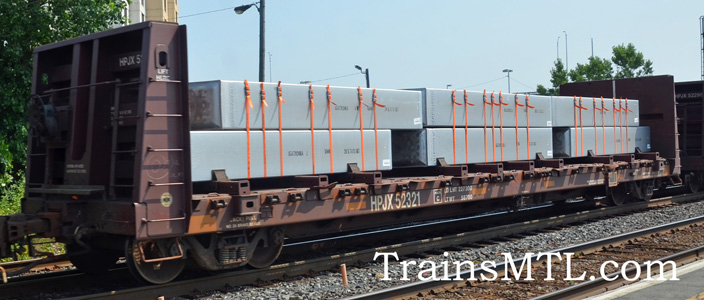 Car/wagon HPJX52321 right side / coté droit